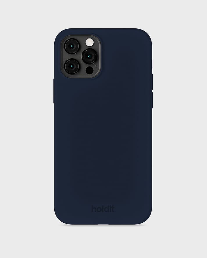 HOLDIT Silicone Case iPhone 12/12 Pro Midnight Blue