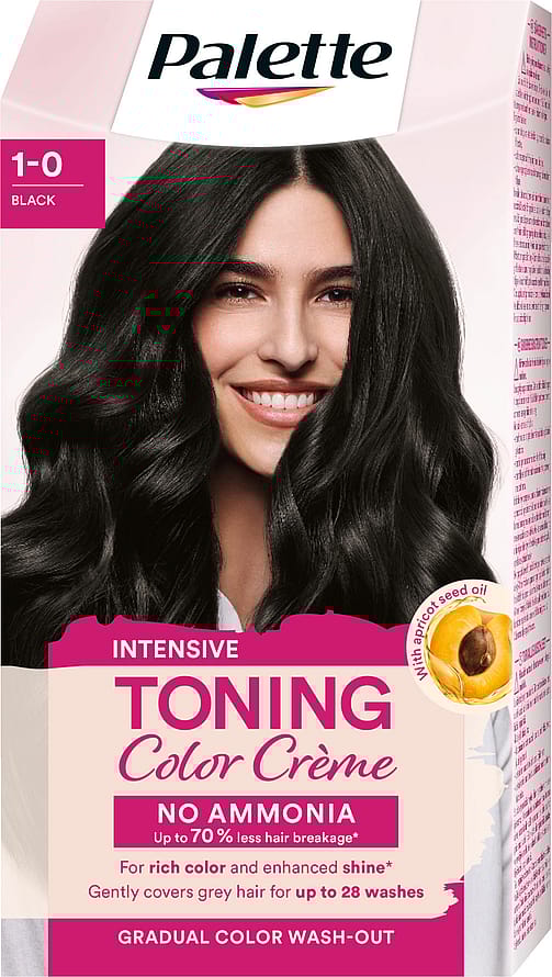 Schwarzkopf Tonings farve 1-0 Black