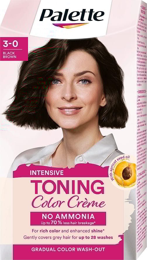 Schwarzkopf Tonings farve 3-0 Black Brown