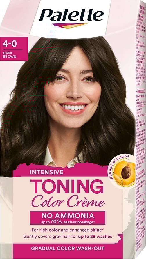 Schwarzkopf Tonings farve 4-0 Dark Brown