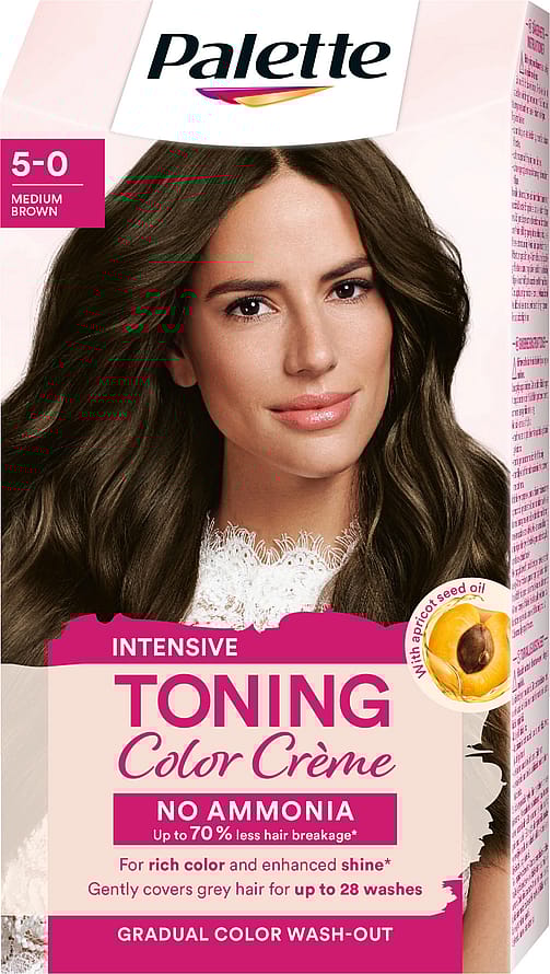 Schwarzkopf Tonings farve 5-0 Medium Brown