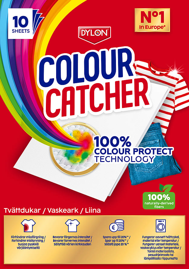 Dylon Colour Catcher Colour Protection Sheets 22 Ark