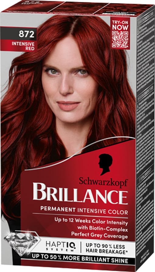 Schwarzkopf Brillance 872 Intensive Red (W) 872 Intensive Red