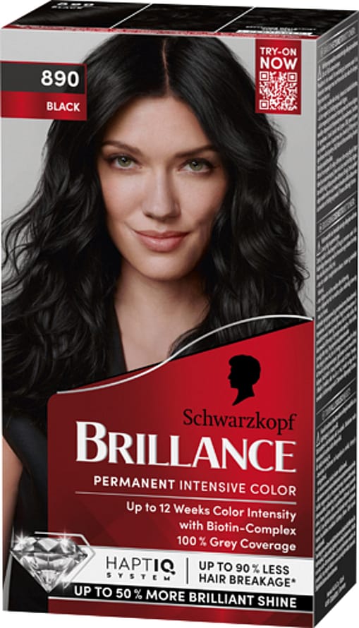 Schwarzkopf Brillance 890 Black (W) 890 Black
