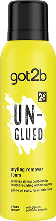 Got2b Un-glued Styling Remover Foam 150 ml