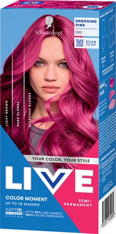 Schwarzkopf LIVE Color Moment 93 Shocking Pink (G) 93 Shocking Pink