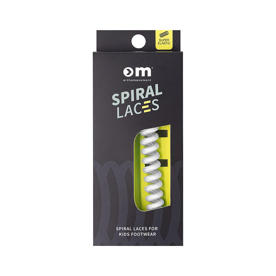 Ortho Movement Spiral Laces White