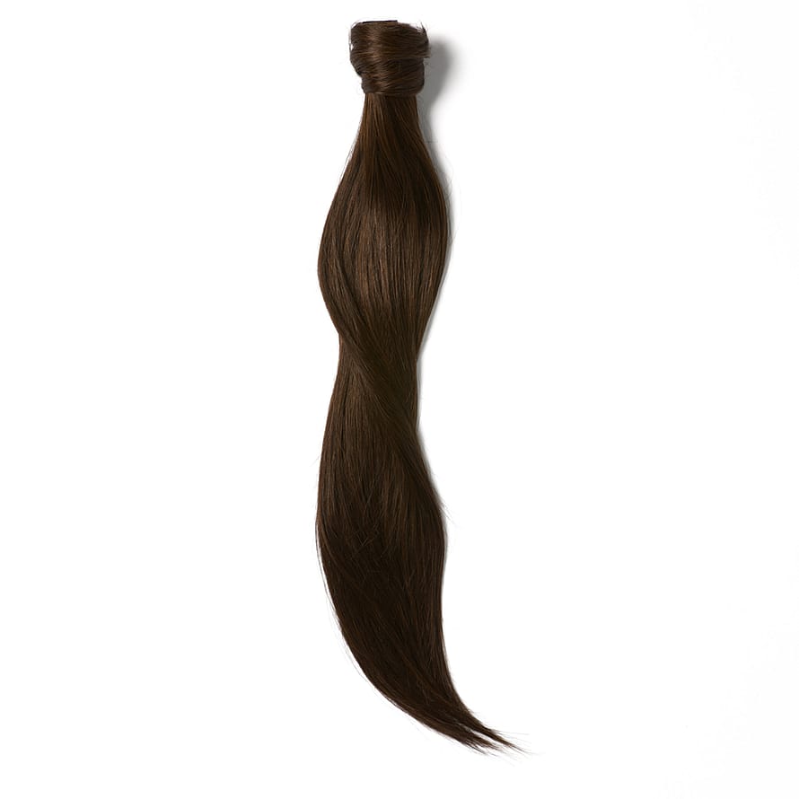 Rapunzel of Sweden Sleek Clip-in Ponytail 50 cm 2.0 Dark Brown