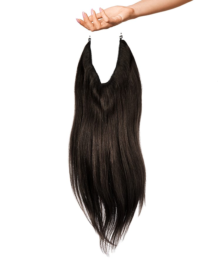 Rapunzel of Sweden Volume Hairband 50 cm 1.2 Black Brown