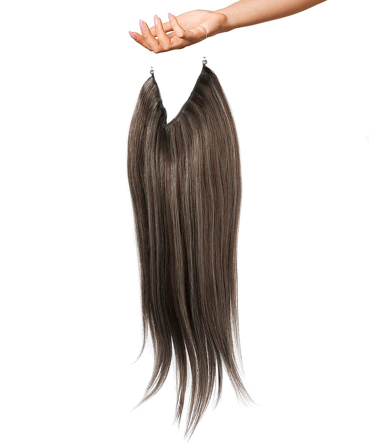 Rapunzel of Sweden Volume Hairband 50 cm M2.3/2.6 Dark Ashy Highlights