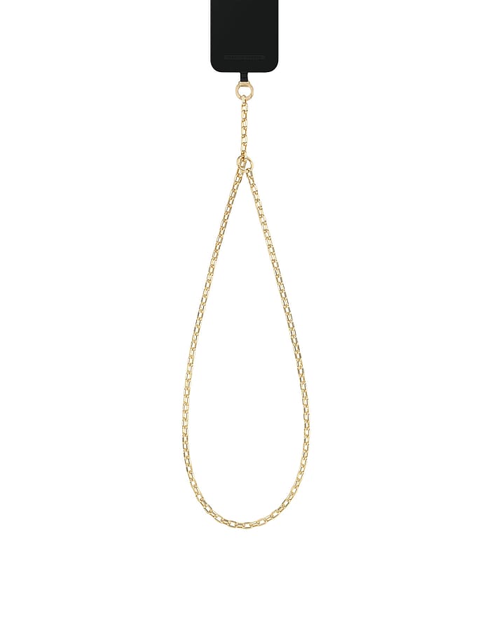 IDEAL OF SWEDEN Phone Chain Strap Gold