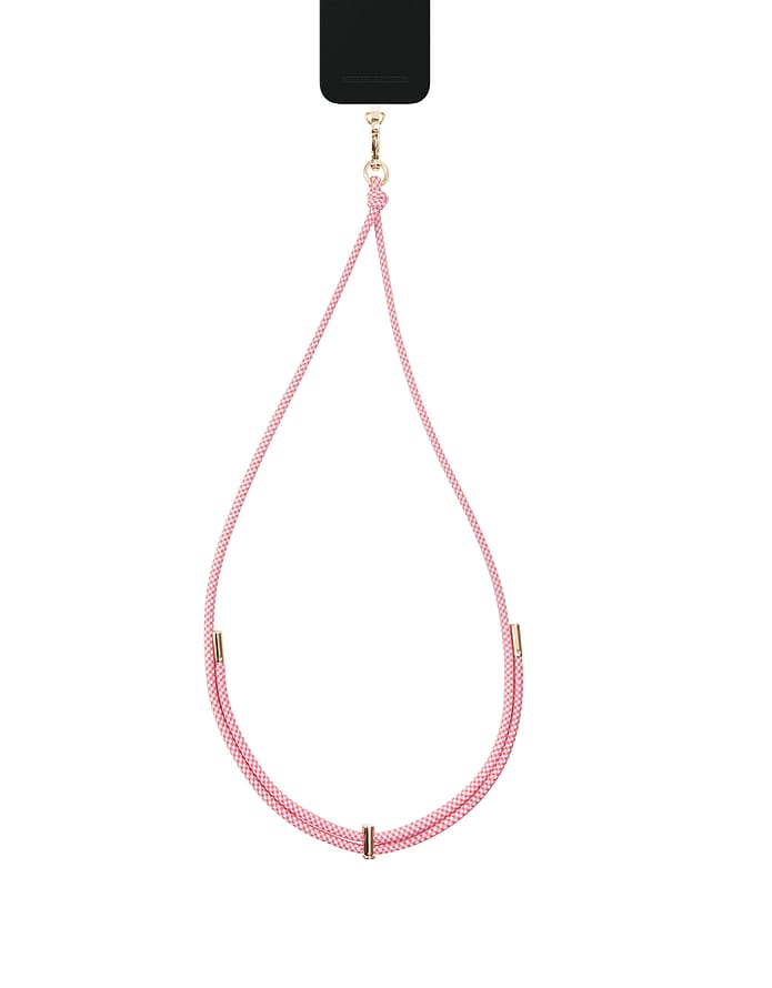 IDEAL OF SWEDEN Cord Phone Strap Multi Pink