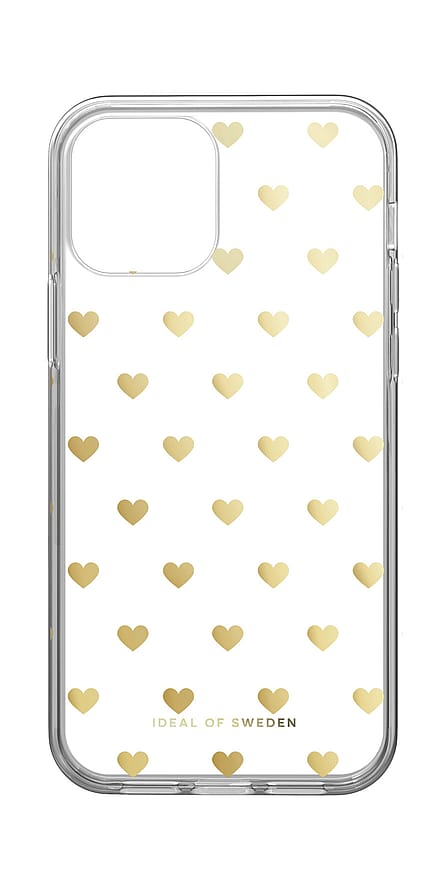 IDEAL OF SWEDEN Iphone Case Golden Hearts iPhone 12