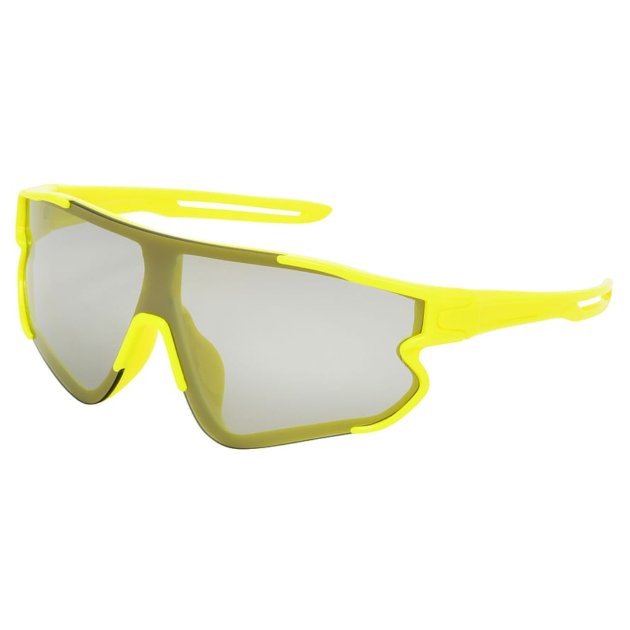 Minibrilla Solbrille Rolf Yellow Mirror Front