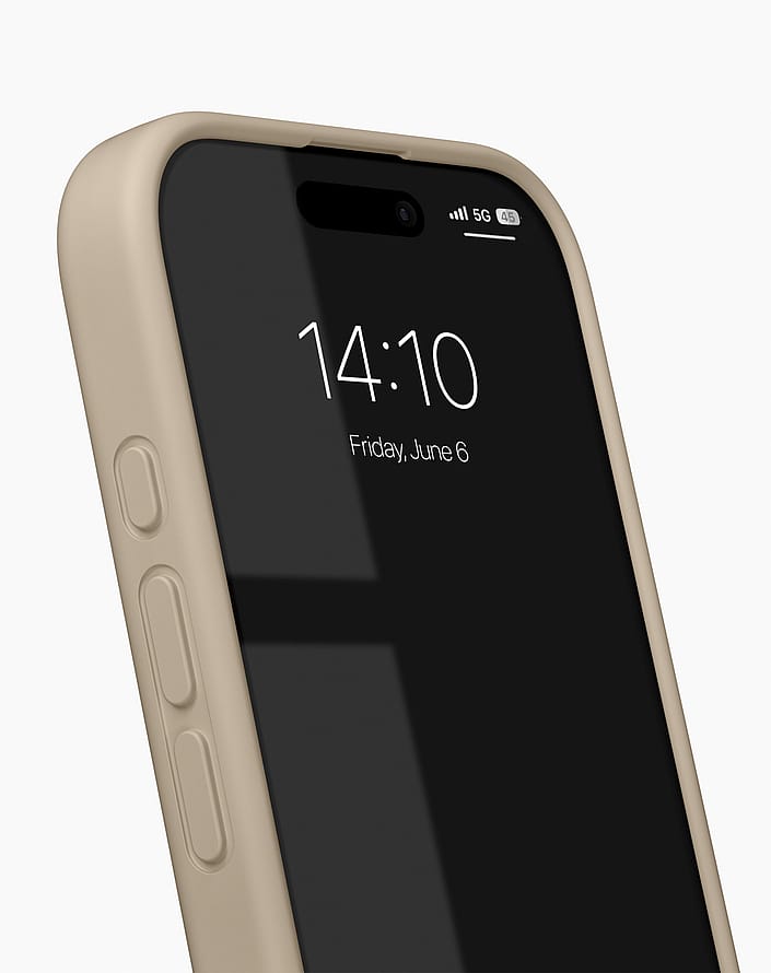 IDEAL OF SWEDEN Silicone Case iPhone Beige 16