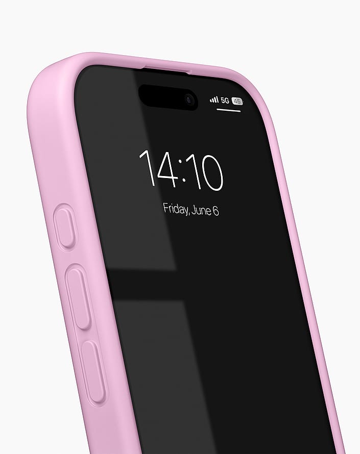 IDEAL OF SWEDEN Silicone Case MagSafe iPhone 17 Bubblegum Pink