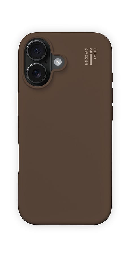 IDEAL OF SWEDEN Silicone Case MagSafe iPhone 17 Mocha Mousse
