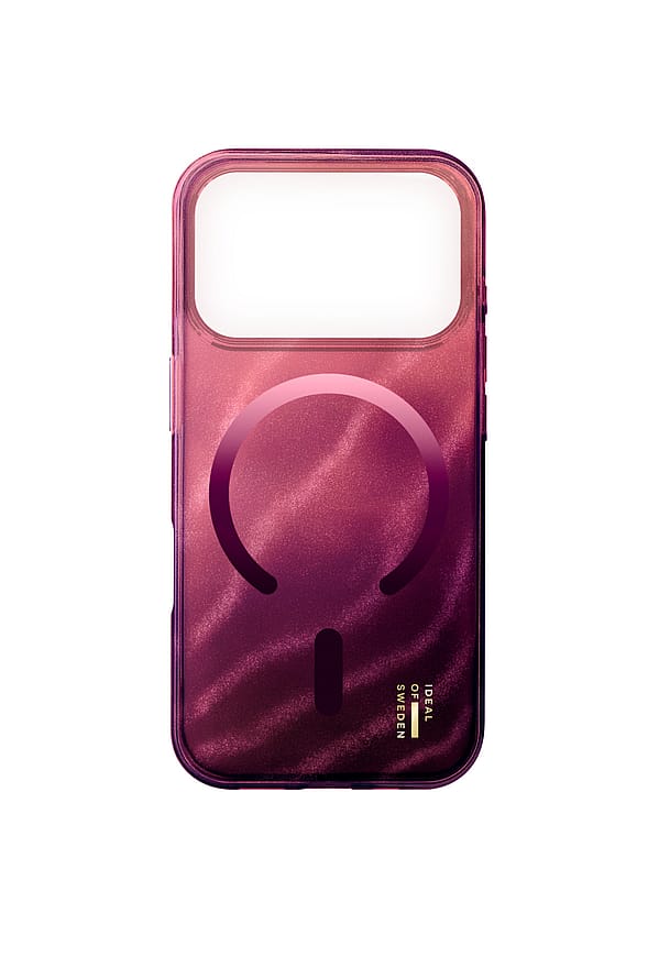 IDEAL OF SWEDEN Clear Case Color MagSafe iPhone 17 Pro Max Cherry Lacquer