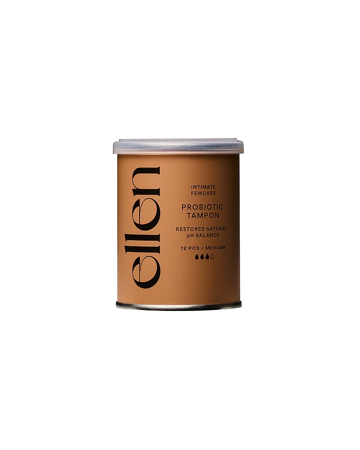 ellen Probiotic Tampon Medium 12 stk