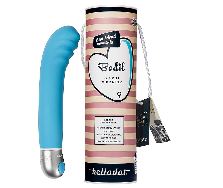 Belladot Bodil G-vibrator Blå