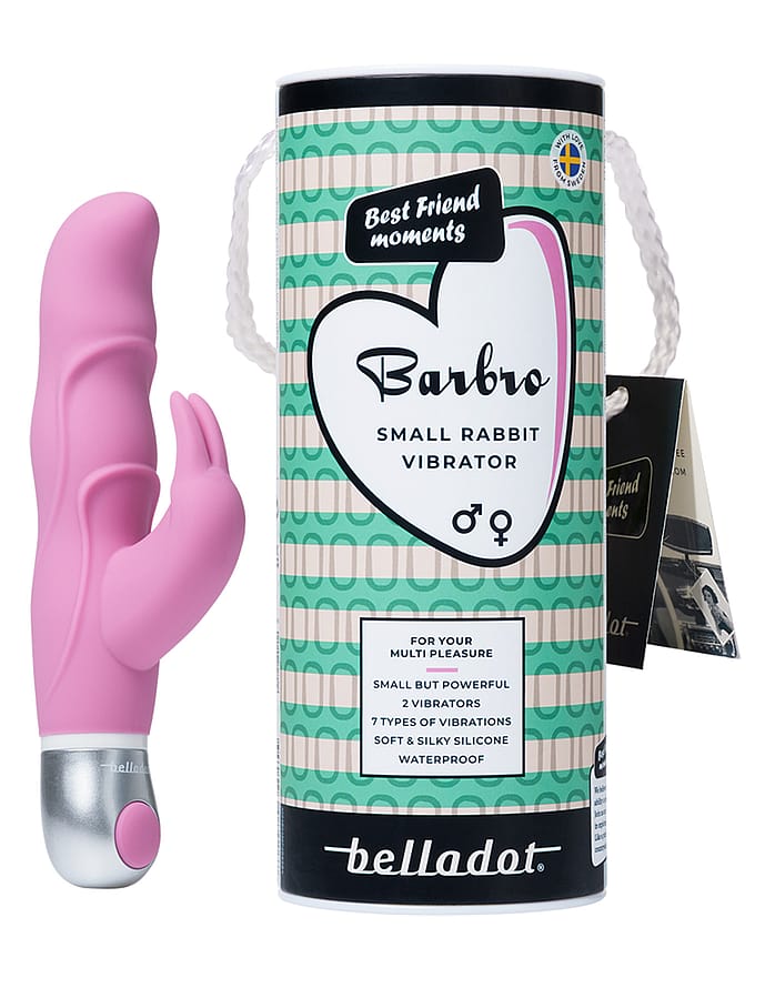 Belladot Barbro Small Rabbit Vibrator Pink