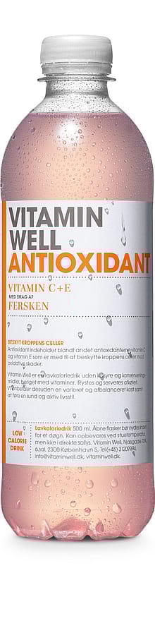Vitamin Well Antioxidant - Fersken Fersken/ 500 ml