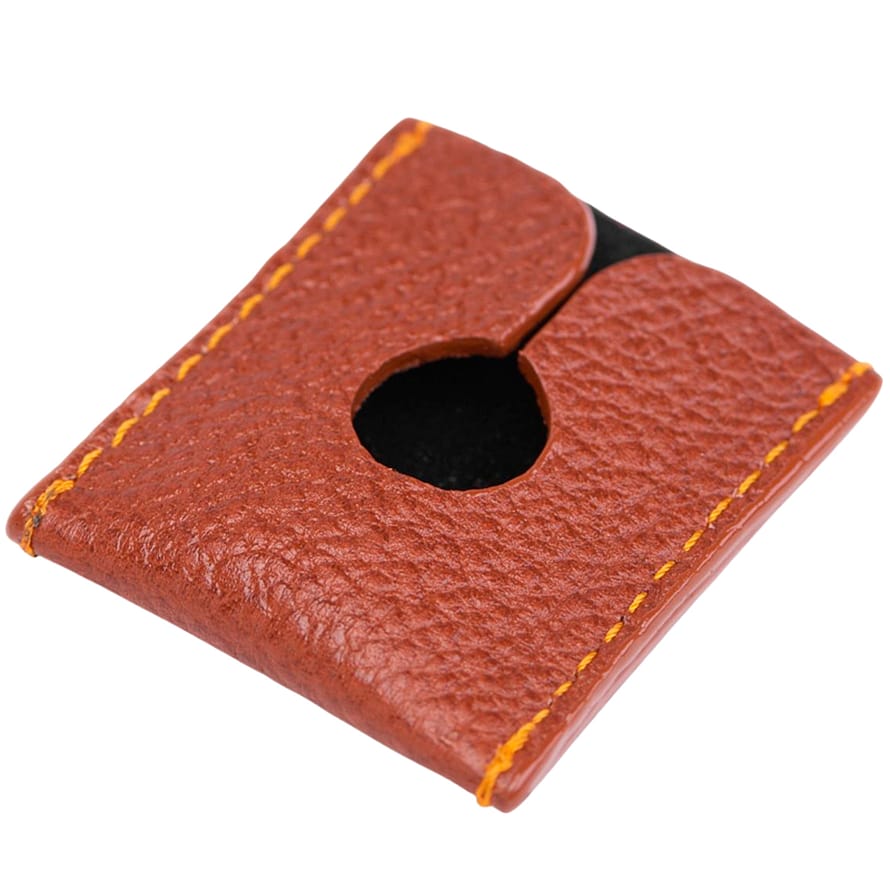 Sailor's Protective Case For Safety Razor Brown