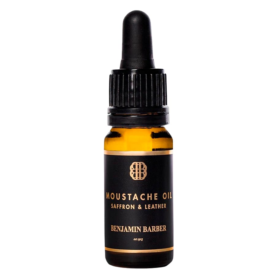 Benjamin Barber Moustache Oil Saffron & Leather 10 ml