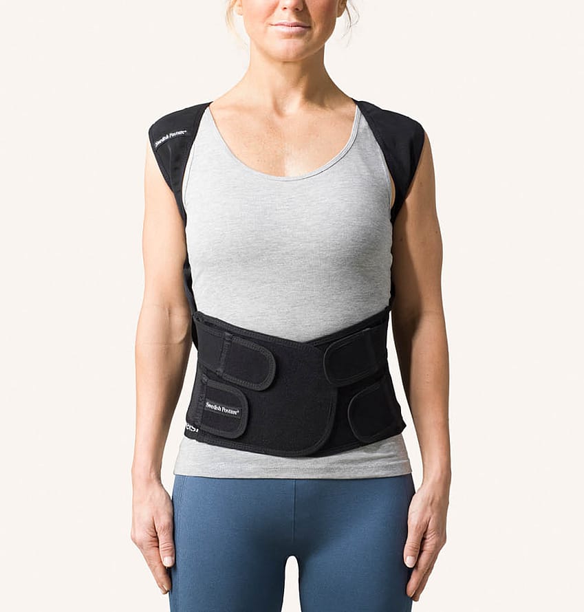 Swedish Posture Position Posture Vest Black L
