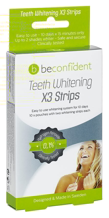 Beconfident Teeth Whitening Strips 8 stk
