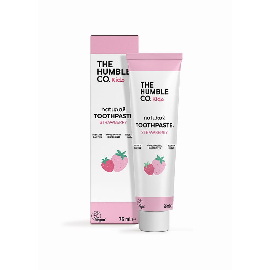 The Humble Co. Natural toothpaste, strawberry, kids Strawberry Kids 75 ml