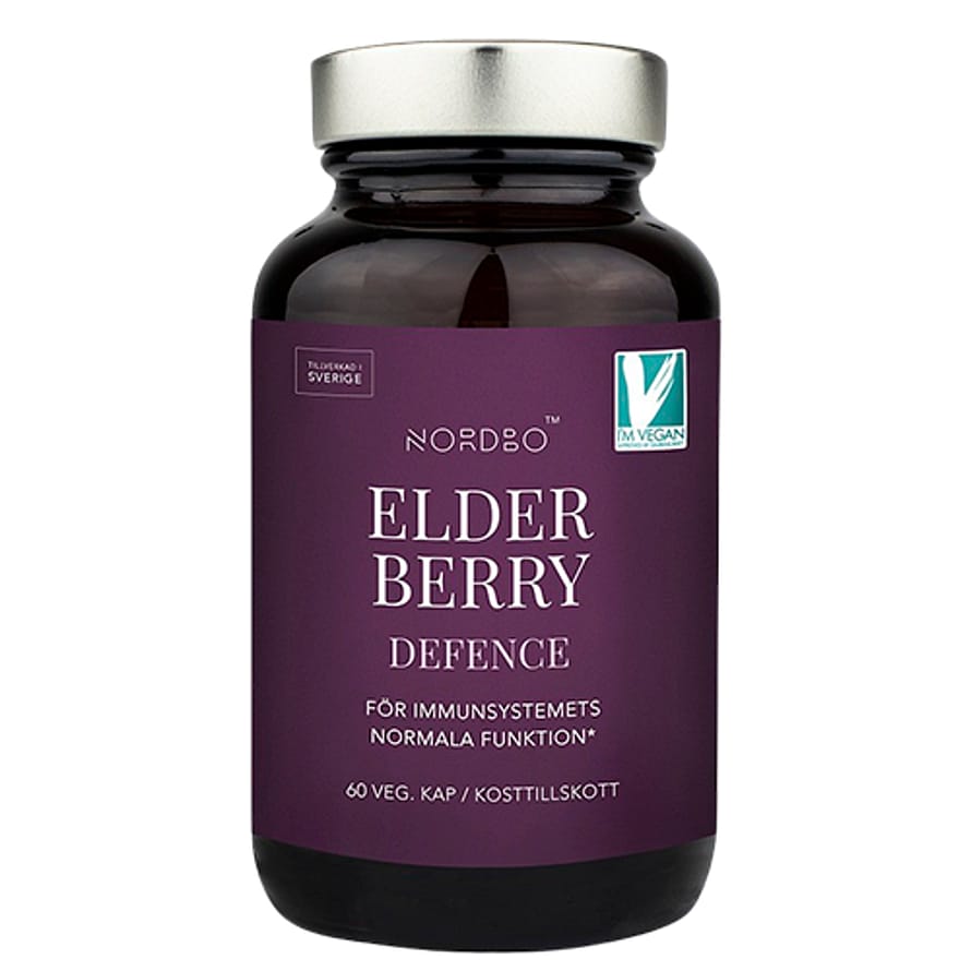 Nordbo Elderberry Defence 60 kaps.