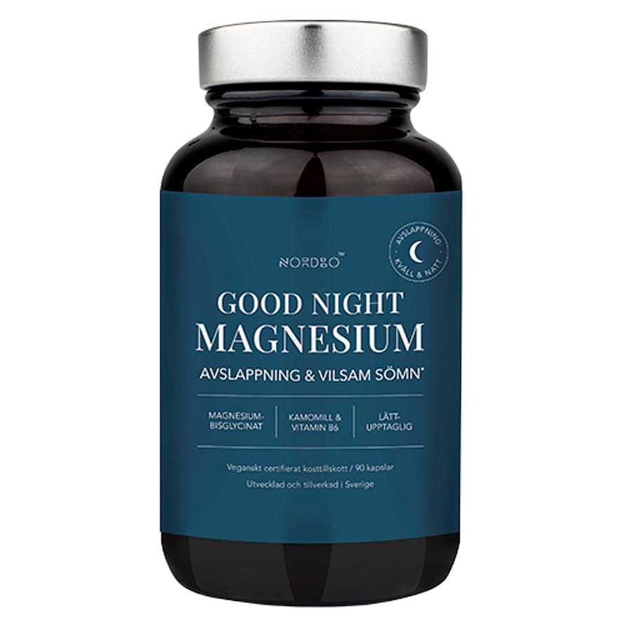 Nordbo Good Night Magnesium 90 kaps.