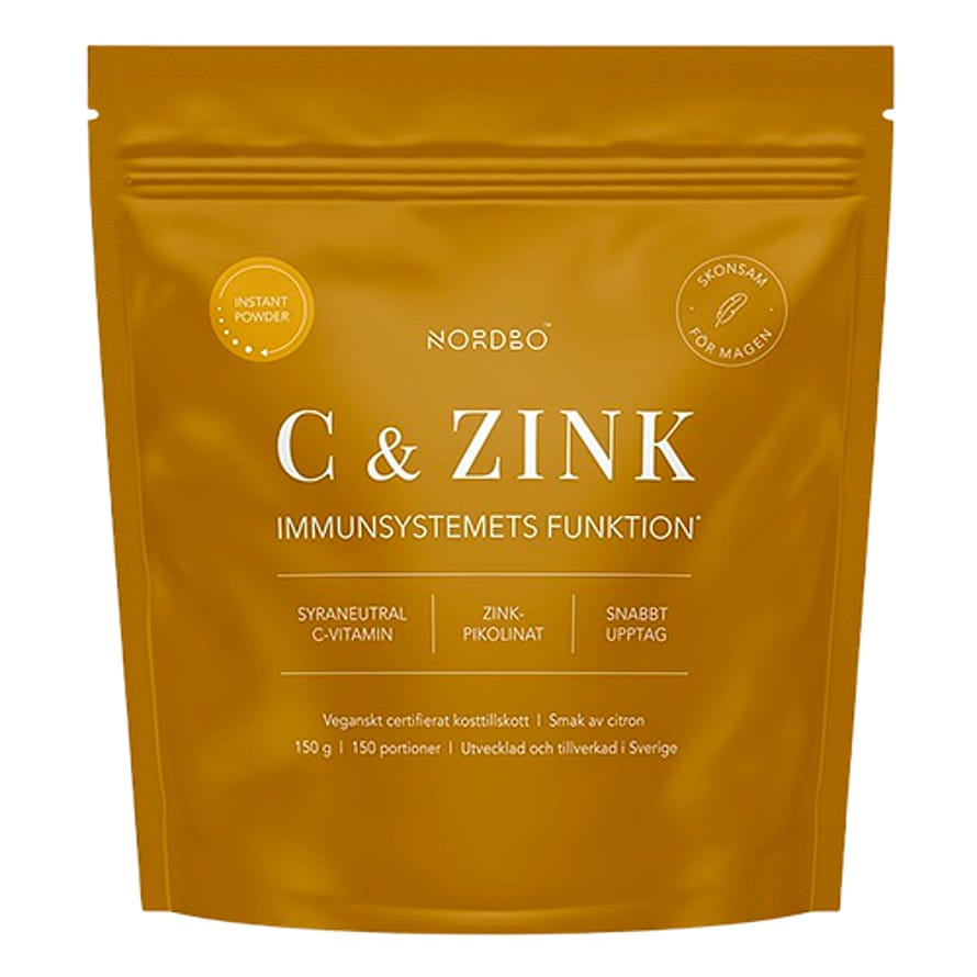 Nordbo C-Vitamin & Zink Instant Powder 150 g