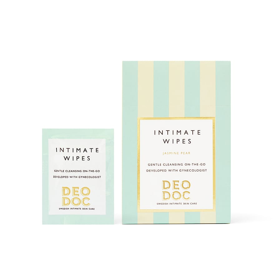 DeoDoc Intimate Wipes Jasmine Pear 10 pcs