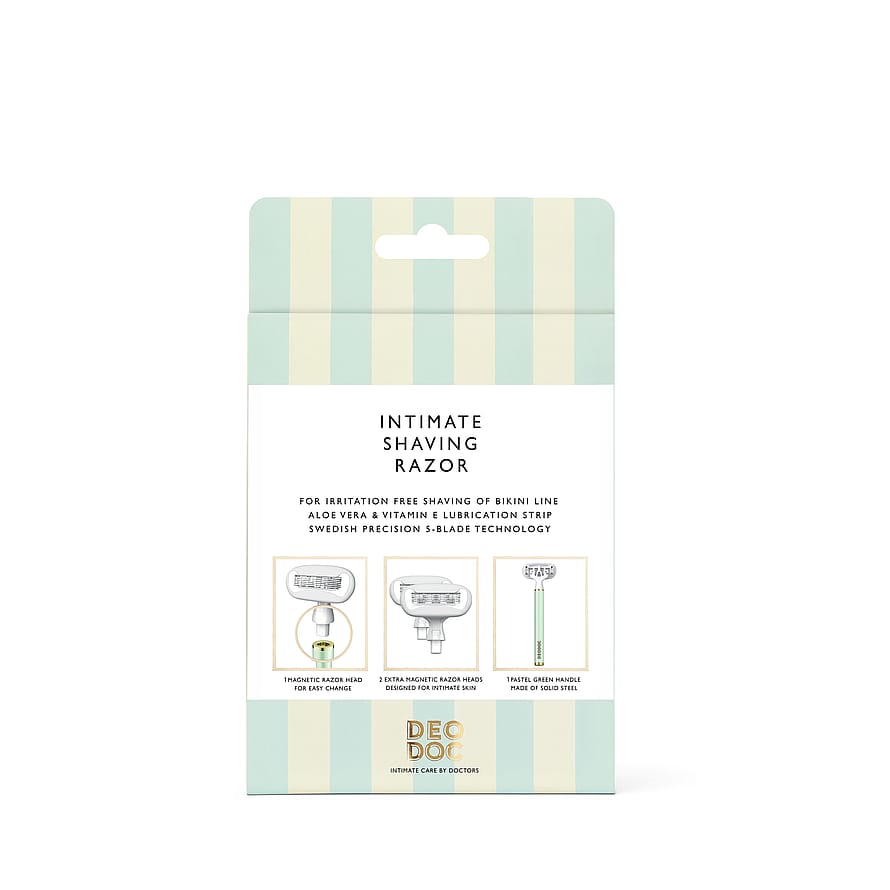 DeoDoc Intimate Shaving Razor DeoDoc Intimate Shaving Razor Green