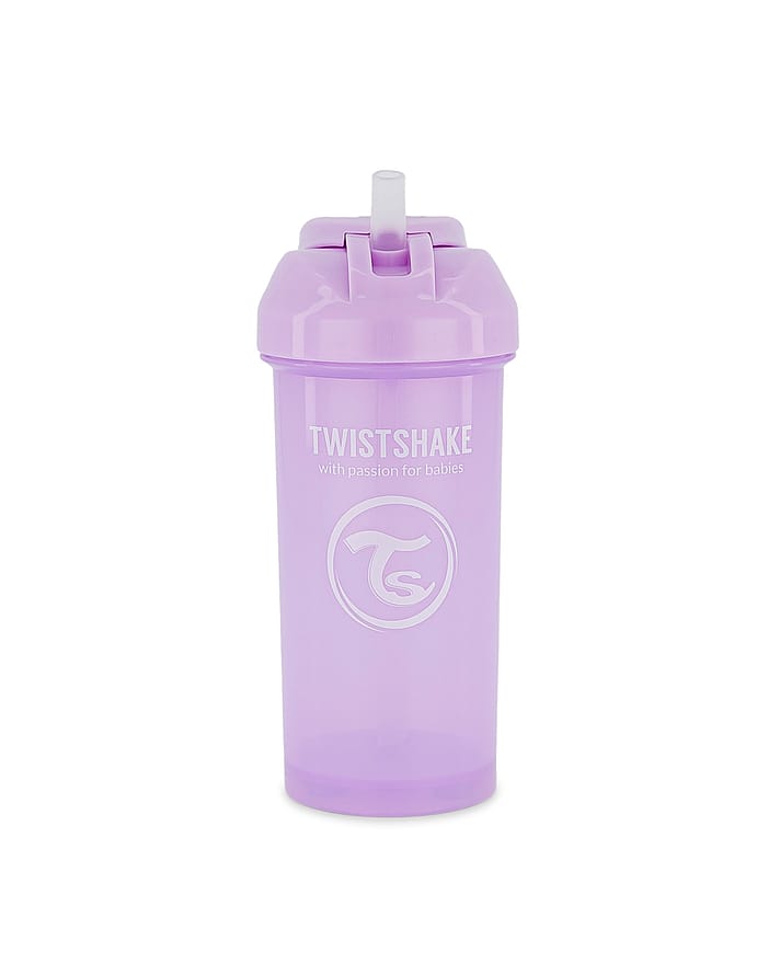 Twistshake Sugerørskop Lilla 360 ml