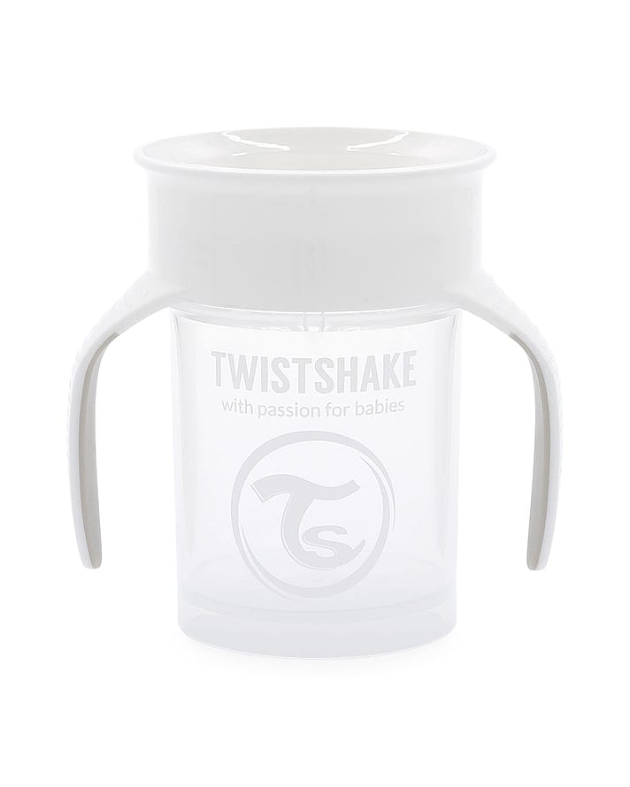 Twistshake 360 Kop Hvid 360 ml
