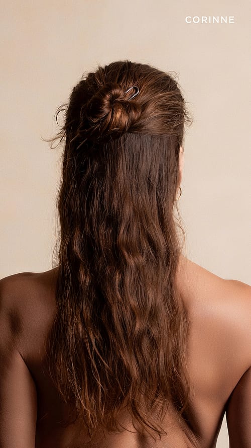 CORINNE Hairpin Plain Variant 1