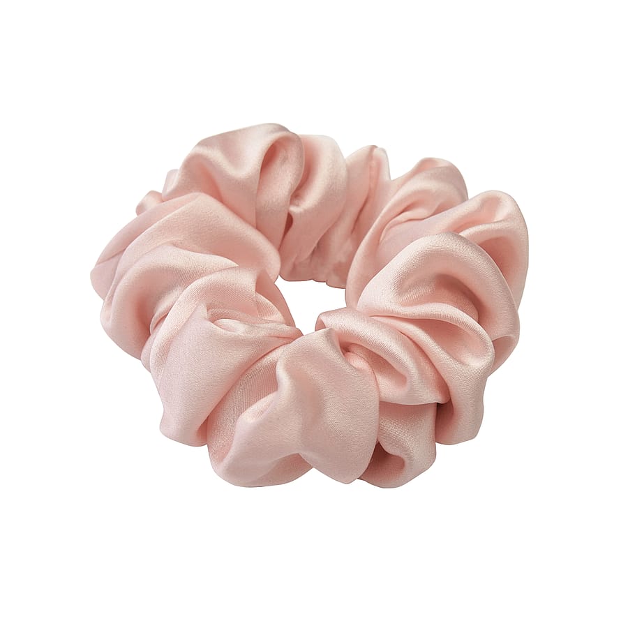 Lenoites Mulberry Silk Scrunchie Pearl Pink
