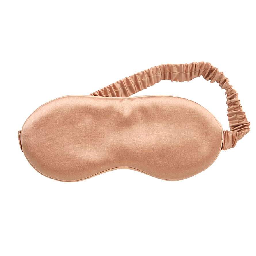 Lenoites Mulberry Sleep Mask with Pouch Rose Gold