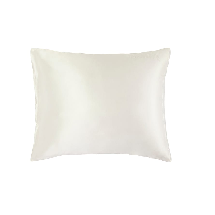Lenoites Mulberry Silk Pillowcase White 50 x 60 cm