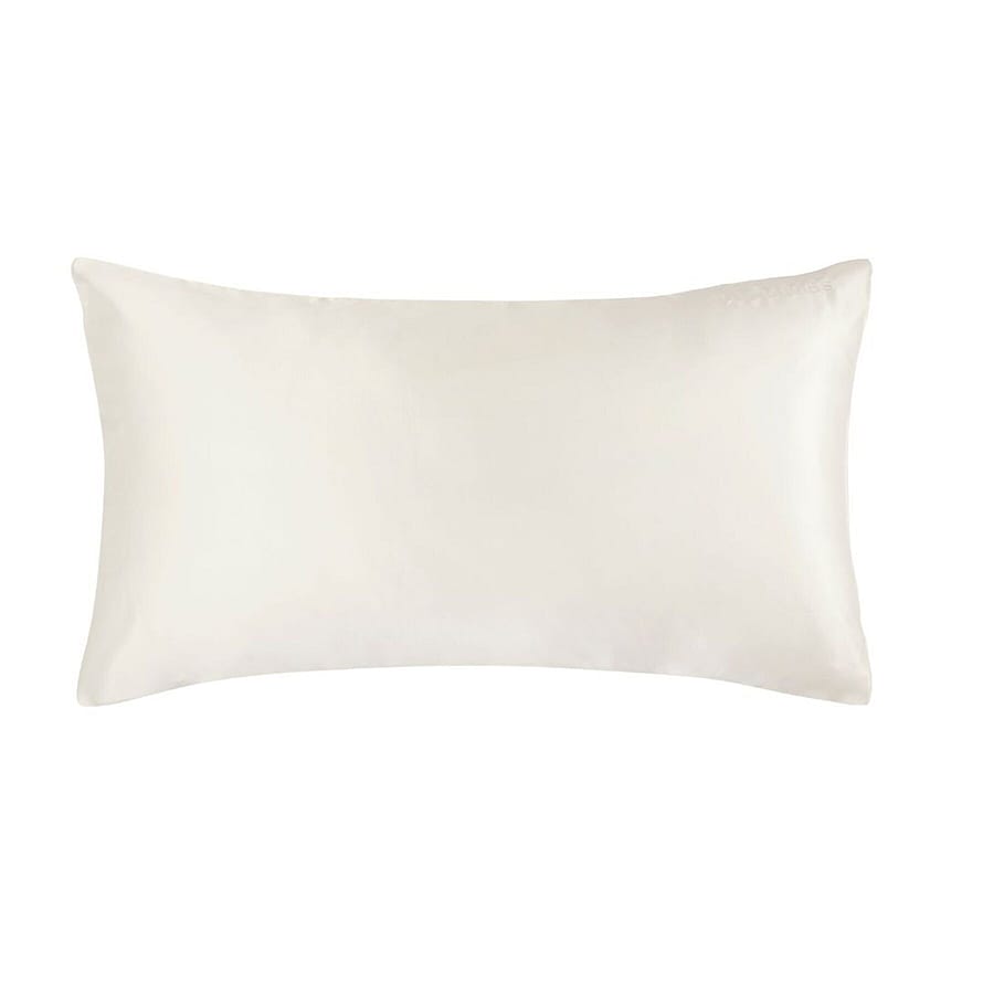 Lenoites Mulberry Silk Pillowcase White 50 x 90 cm