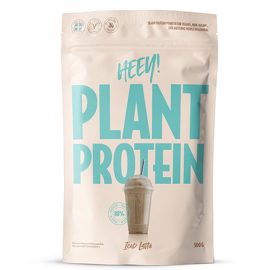 Heey! Vegan Plant Protein 500 g Iced Latte