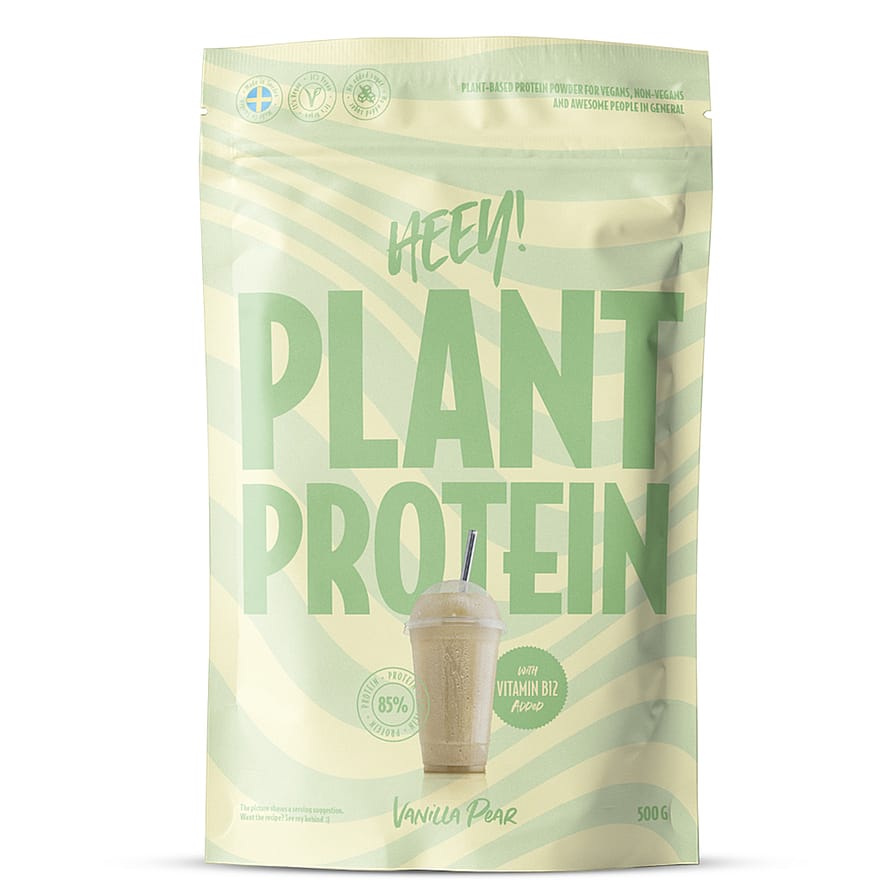 Heey! Vegan Plant Protein 500 g Vanilla Pear