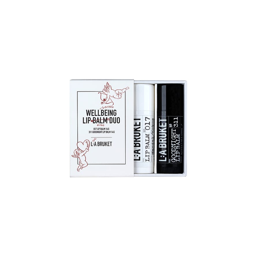 L:A BRUKET Valentine Gift Box Limited Edition A Bruket Lip Balm