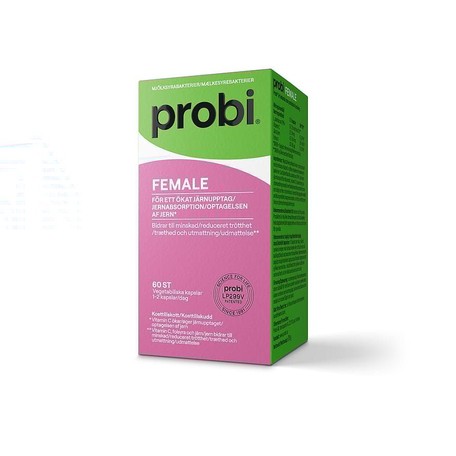 Probi Mælkesyrebakterier Female 60 stk