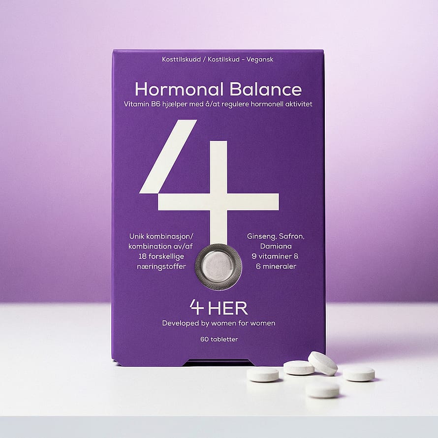4 HIM & HER Hormonal Balance 60 tabletter