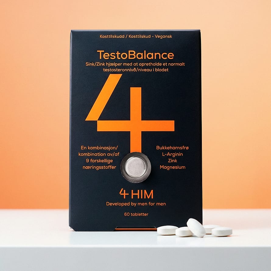4 HIM & HER TestoBalance 60 tabletter