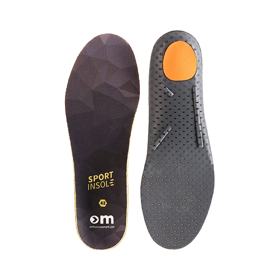 Ortho Movement Sport Insole Sort/Gul 47
